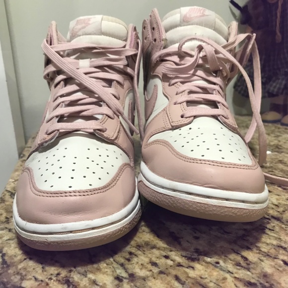 Nike Pink Dunk Hightop sneakers - Picture 8 of 16